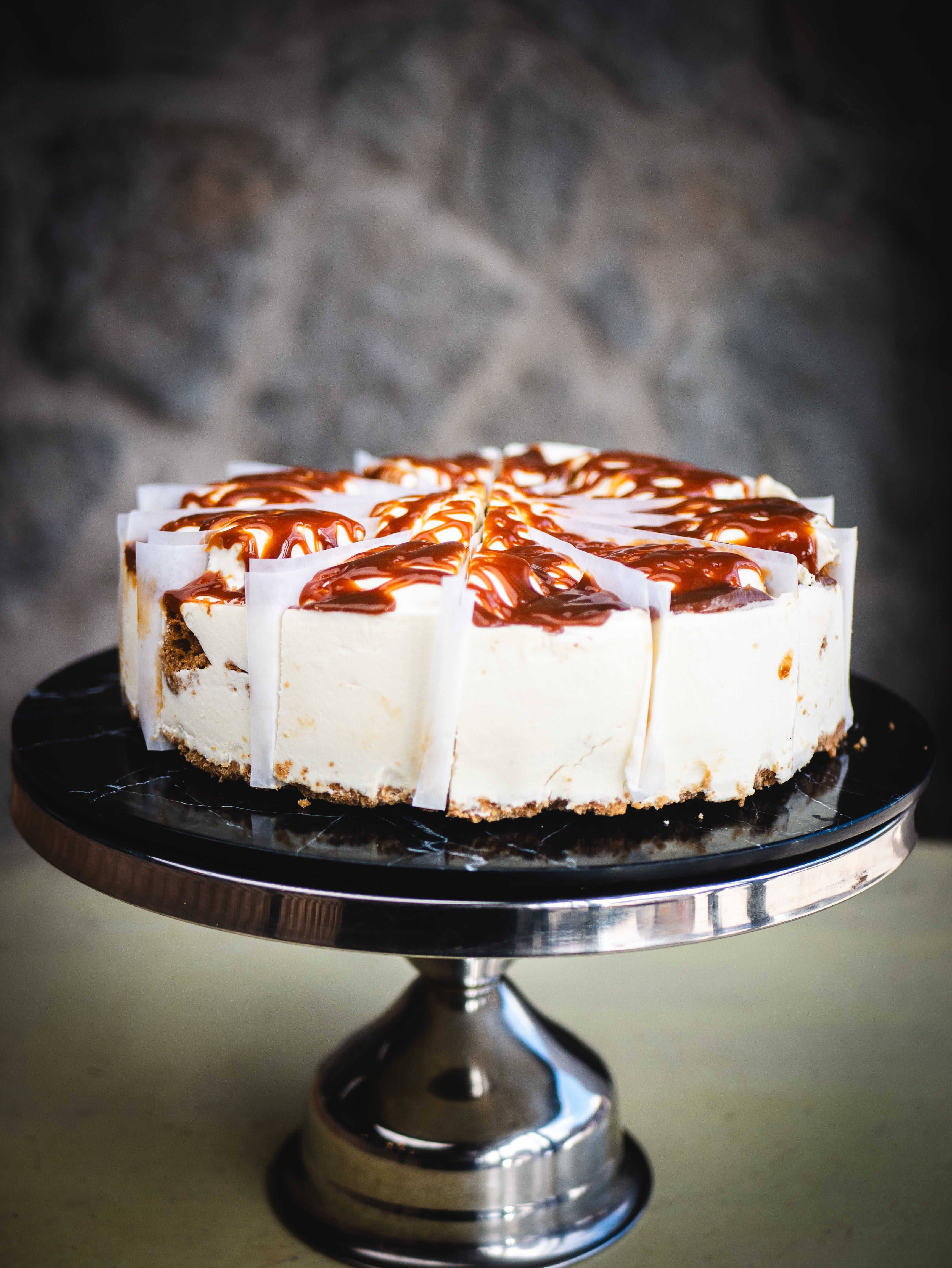 Carrot Caramel Cheesecake