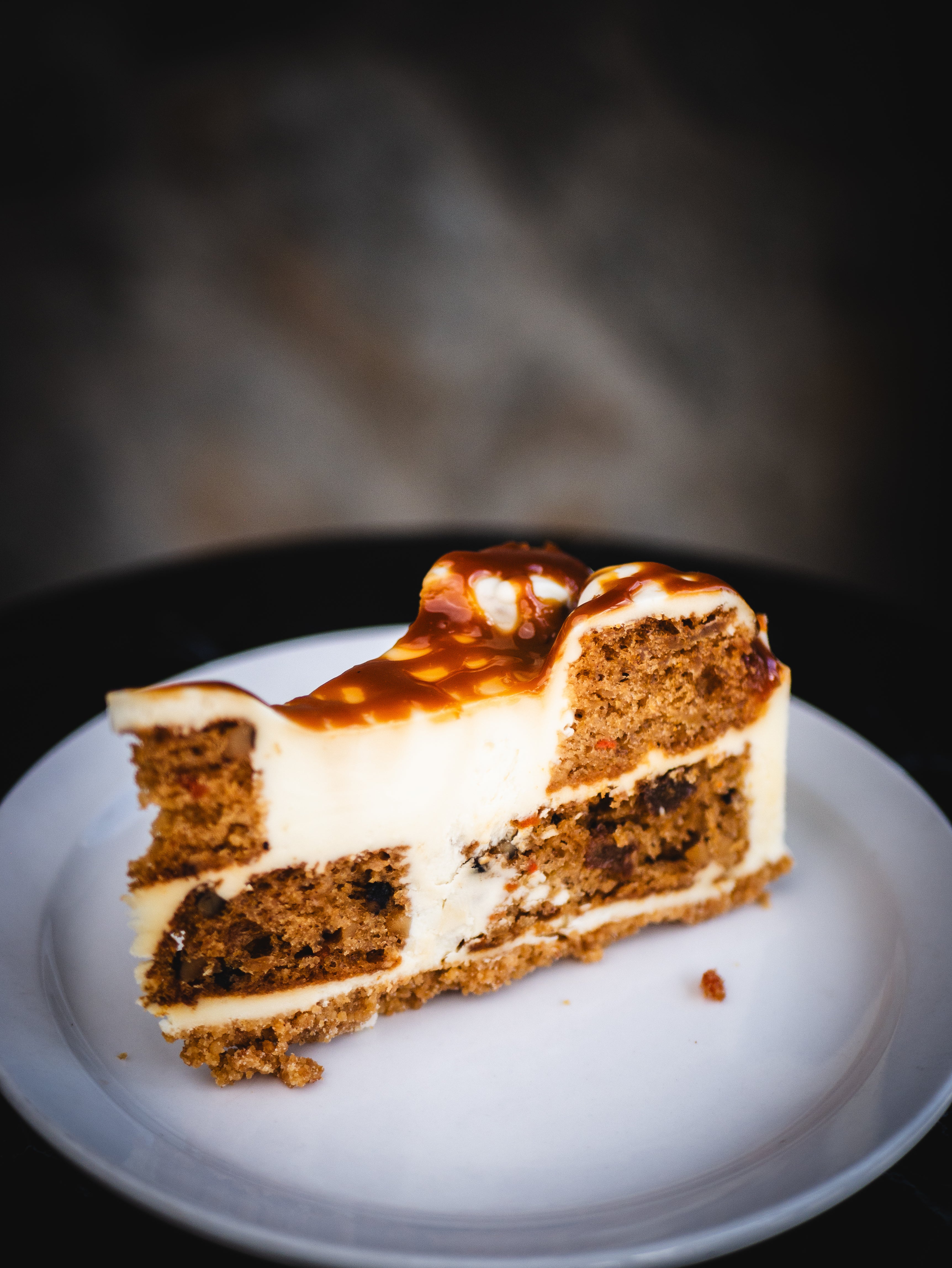 Carrot Caramel Cheesecake